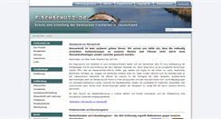 Desktop Screenshot of fischschutz.de